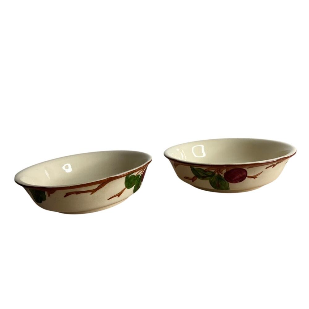 Franciscan Apple Vegetable Bowls, Set of 2